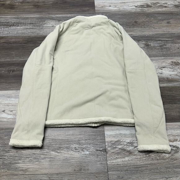 Nike ACG Light‎ Mint Green Women L Full Zip Mock Neck Sherpa Fleece Lined Jacket - Picture 3 of 10